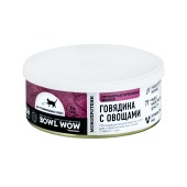 BOWL WOW консервы для стерилизованных кошек (ГОВЯДИНА), 100 г