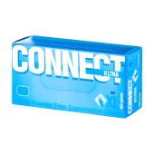 Перчатки нитриловые, плотные, размер XL, 90 пар, CONNECT BLUE NITRILE ULTRA