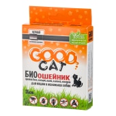 GOOD CAT БИО ошейник антипаразитарный для кошек ЧЁРНЫЙ, 35 см