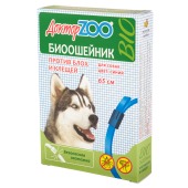ДОКТОРZOO БИО ошейник для собак СИНИЙ, 65 см
