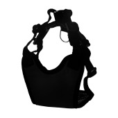 Шлейка прогулочная, размер M, ЧЕРНЫЙ, OSSO