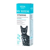 MY TOTEM VITAMINS мультивитаминный гель для кошек, 75 мл