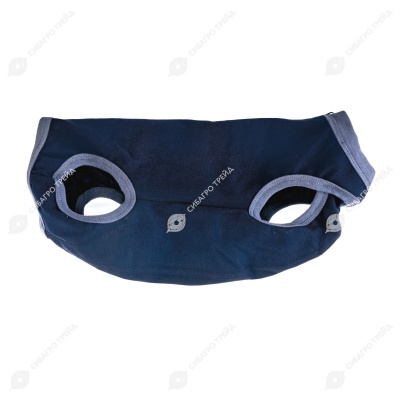 Попона трикотажная на молнии ПРЕМЬЕР №1 для кошек, размер L, ZОО текстиль