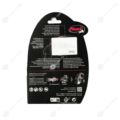 Рулетка CLASSIC S (8 м, 12 кг) трос, синий, FLEXI