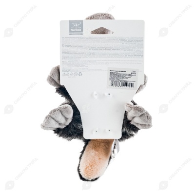 Игрушка-пищалка Утконос для собак (27 * 16 * 6 см) мягкая, NUNBELL