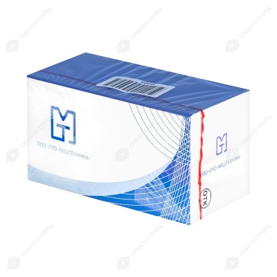 Нить ПОЛИПРОПИЛЕН, MP 1 (USP 5-0), 75см 1 игла колющая, 16 мм, изгиб 1/2 упак, 20 шт, МТ