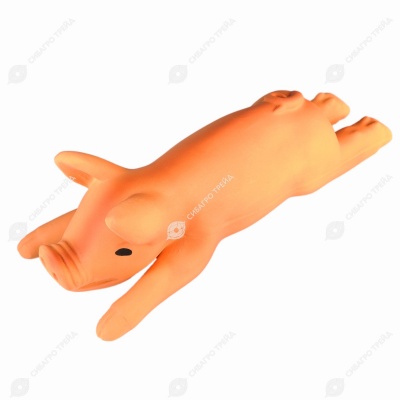 Игрушка ЛАТЕКС ZOO Кабан большой, 24,5 см