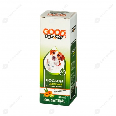 GOOD DOG&CAT лосьон для ушей, 30 мл