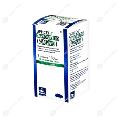 Вакцина Эрисенг Парво/Лепто HR, 50 доз