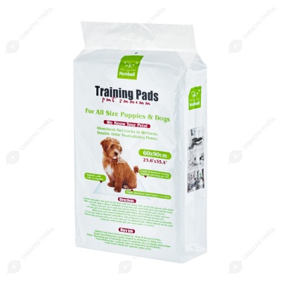 Пеленки гелевые с липким краем (90 * 60 см) для животных, 10 шт, NUNBELL