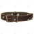 Ошейник кожаный СТАНДАРТ 2 см, до 44 см, ЧЁРНЫЙ, ДАРЭЛЛ
