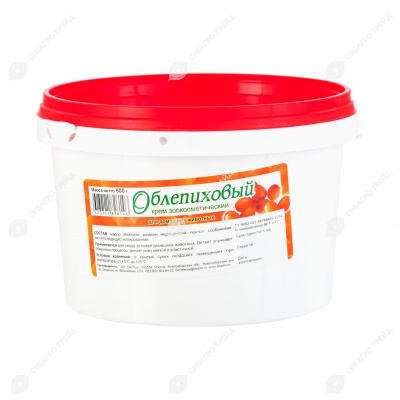 Крем для доения с экстрактом облепихи, 600 г