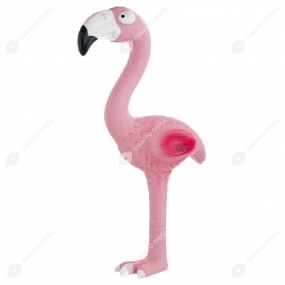Игрушка ЛАТЕКС ZOO Фламинго, 27,7 см