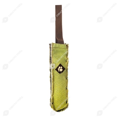 Тягалка-аппорт БУТЫЛЬ брезентовый 30 см с ручкой, ДАРЭЛЛ