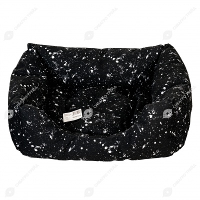 Лежанка ДИВАН конфетти №1 (50 * 40 * 18 см), BLACK CAT