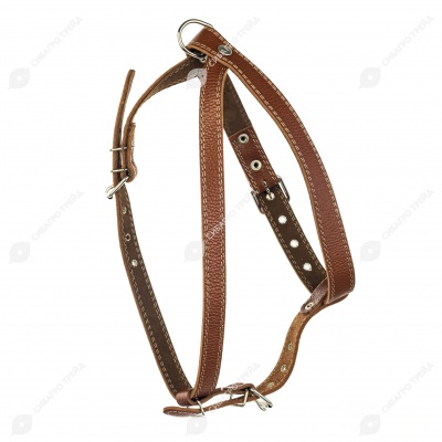 Шлейка кожаная средняя универсальная, ЧК