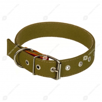Ошейник №36 брезентовый (ДВОЙНОЙ), ЧК