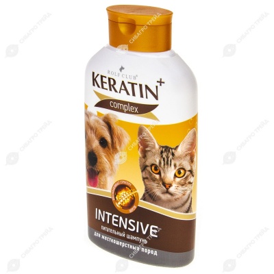 KERATINCOMPLEX INTENSIVE шампунь для жесткошерстных собак и кошек, 400 мл