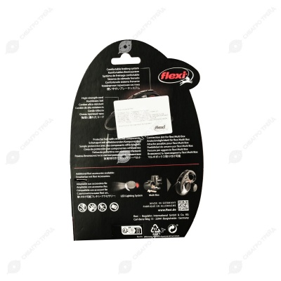 Рулетка CLASSIC S (5 м, 12 кг) трос, красный, FLEXI