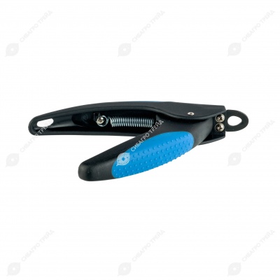 Когтерез-гильотина с малым отверстием, пластиковые прорезиненные ручки, DeLIGHT