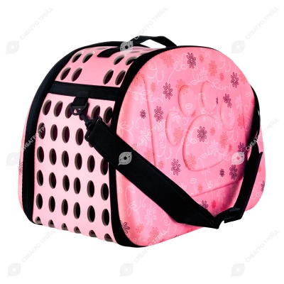 Сумка-переноска WOGY для животных (44 * 33 * 26 см) с мягкими бортами, микс