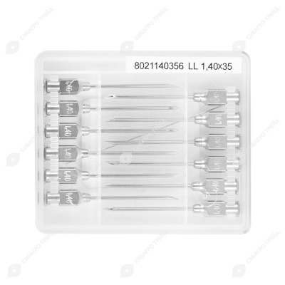Игла 1,4 * 35 Luer, 12 шт, HSW-ECO