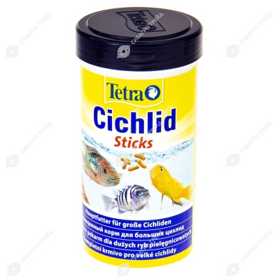 TETRA CICHLID STICKS корм для цихлид в виде палочек, 250 мл