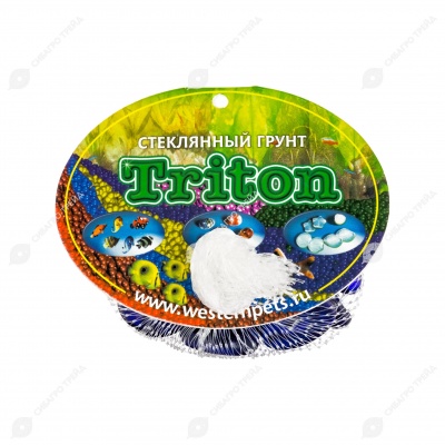Грунт ТРИТОН стеклянный №134 ПЛОСКИЙ КОБАЛЬТОВЫЙ, 170 г.