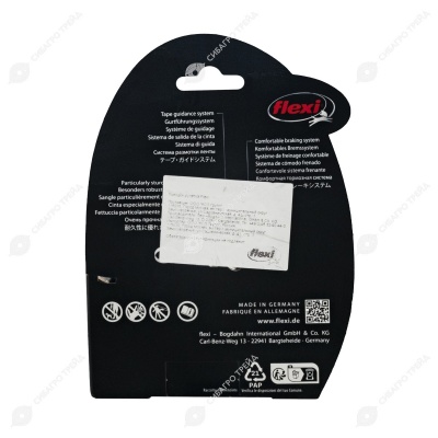 Рулетка COMFORT PLUS XS (3 м, 12 кг) ремень, синий, FLEXI