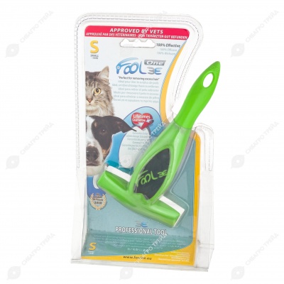 Расческа FOOLEE ONE SMALL Для собак мелких пород, кошек и кроликов (4,5 см).