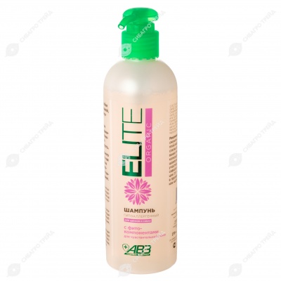 ELITE ORGANIC шампунь гипоаллергенный для собак и щенков, 270 мл