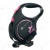 Рулетка BLACK DESIGN L (5 м, 50 кг) ремень, розовый, FLEXI Рулетка BLACK DESIGN L (5 м, 50 кг) ремень, розовый, FLEXI