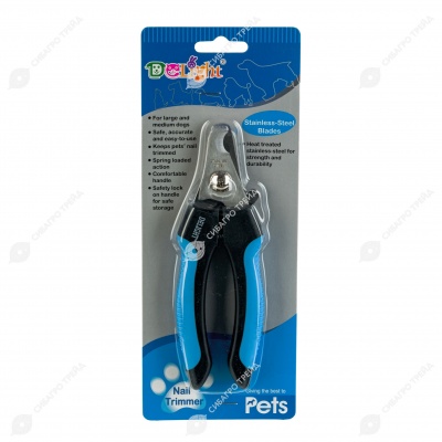 Когтерез-секатор большой со стопором, DeLIGHT