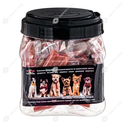 Лакомство DOC-ТЕРЬЕР колбаски для собак мини пород (БАРАНИНА), 520 г. GQ MINIKI.
