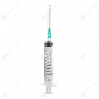 Шприц 10 мл одноразовый трёхкомпонентный (0,8 * 40 мм), Vogt Medikal