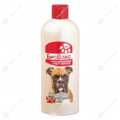 БИОВАКС шампунь для жесткошерстных собак, 355 мл