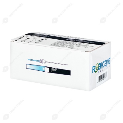 Игла для забора крови (22G) 0,7 * 38 мм двусторонняя для вакуумной пробирки.