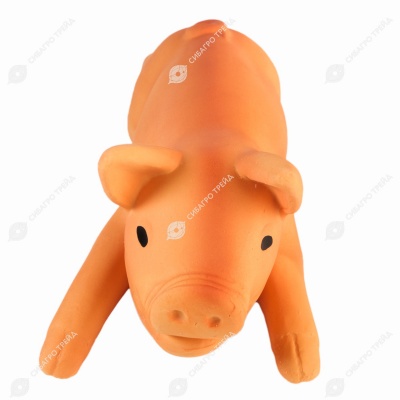 Игрушка ЛАТЕКС ZOO Кабан большой, 24,5 см