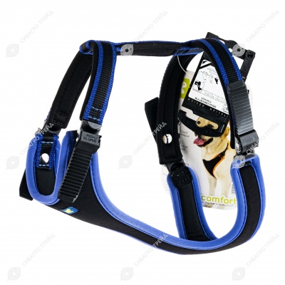 Шлейка ERGOCOMFORT размер M (ОШ 37 - 47 см, ОГ 55 - 65 см), синий, FERPLAST