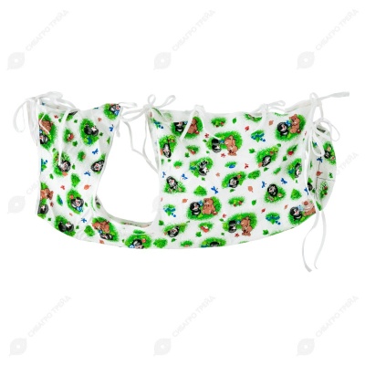 Попона послеоперационная №7 для собак, фланель, COMFORT LINE