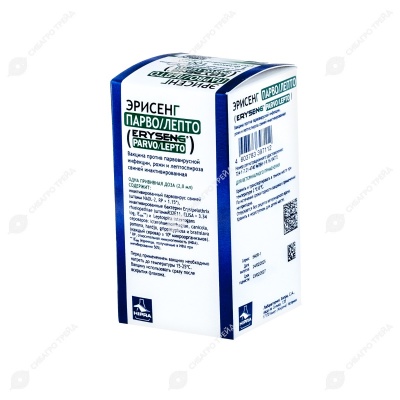 Вакцина Эрисенг Парво/Лепто HR, 50 доз