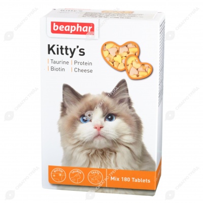 KITTY'S MIX для кошек, 180 табл, BEAPHAR