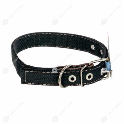 Ошейник №25 брезентовый (ДВОЙНОЙ), ЧК