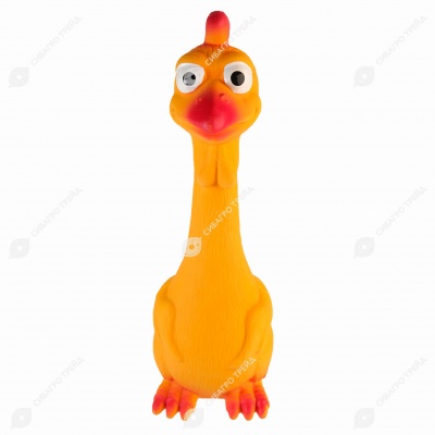 Игрушка ЛАТЕКС ZOO Цыплёнок со звуком, 20,5 см