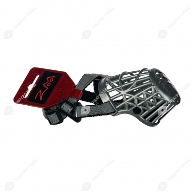 Намордник пластиковый SILVER REFLEX со светоотражающим ремешком №1 (шпиц)