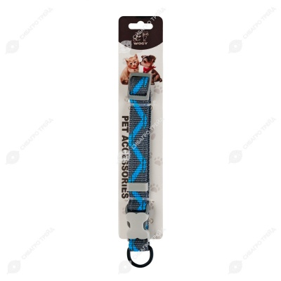 Ошейник WOGY (BZ-M 37/24 * 1,5 см) для собак, микс