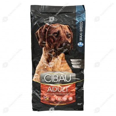 CIBAU ADULT MAXI для собак крупных пород (КУРИЦА), 12 кг.