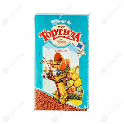 ТОРТИЛА-М Корм для водяных черепах Гранулы, 90 г