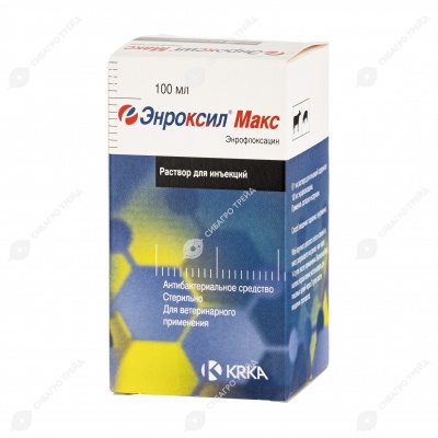 ЭНРОКСИЛ МАКС 10% раствор для инъекций, 100 мл.