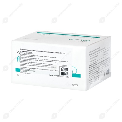 Специфическая панкреатическая липаза кошек 10 тестов, BIONOTE (к Вичек)